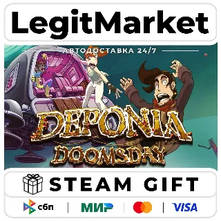 Купить Deponia Doomsday / Steam АВТО / РУ + МИР
