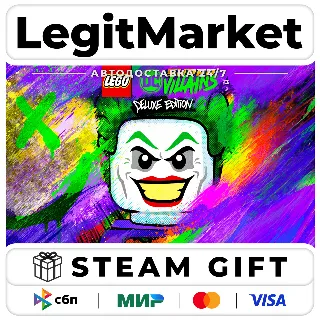 Купить LEGO DC Super-Villains Deluxe Edition / Steam АВТО / РУ + МИР