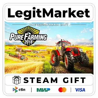 Купить Pure Farming 2018 / Steam АВТО / РУ + МИР