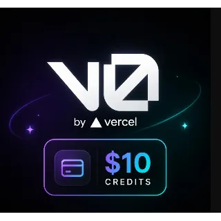 Купить v0 от Vercel — Пополнение личного счета | $10-200$ кредитов |