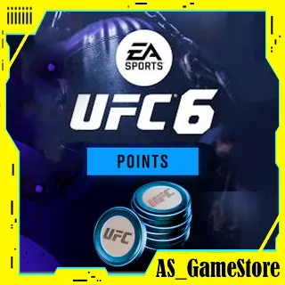 Купить 🔵 UFC 6 POINTS / ЮФС 6 ПОИНТЫ / МОНЕТЫ | PS5 Турция Украина