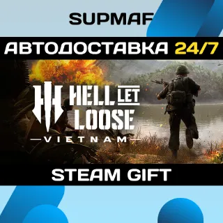 Купить Pre-Purchase Hell Let Loose: Vietnam - Deluxe Edition | STEAM GIFT | RU・KZ・UA・BY・CIS