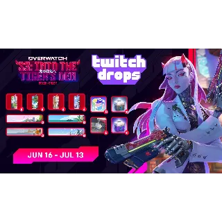 Купить Overwatch 2 12/12 OWCS S2 Campaign 3 Значок именной открытки с надписью Epic Lootbox