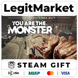 Купить YOU ARE THE MONSTER / Steam АВТО / РУ + МИР