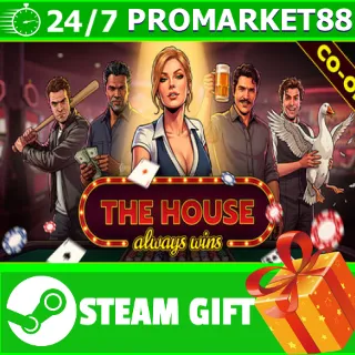 Купить ️ВСЕ СТРАНЫ+РОССИЯ The House Always Wins STEAM GIFT