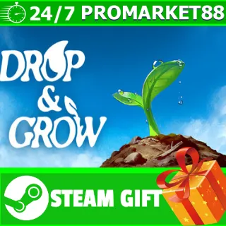 Купить ️ВСЕ СТРАНЫ+РОССИЯ Drop and Grow STEAM GIFT