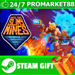 Купить ️ВСЕ СТРАНЫ+РОССИЯ Into the Slimy Mines STEAM GIFT