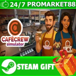 Купить ️ВСЕ СТРАНЫ+РОССИЯ Cafe Crew Simulator STEAM GIFT