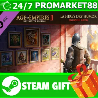 Купить ️Age of Empires II: Definitive Edition – La Hire’s Dry Humor Animated Icons