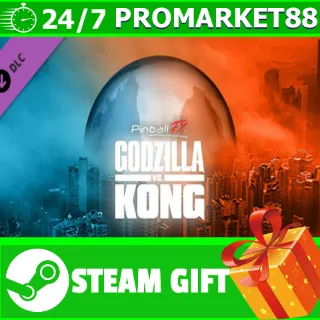 Купить ️Pinball FX - Godzilla vs. Kong Pinball Pack STEAM