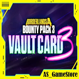 Купить ⚫ ️Borderlands 4 - Bounty Pack 3: Vault Card 3 / Карта Хранилища 3 | ПК Epic Games EGS