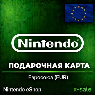 Купить [АВТОВЫДАЧА] Карта Nintendo eShop (EU) Евросоюз. НИЗКАЯ ЦЕНА ✅