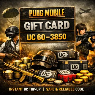 Купить 🎮 🔥 PUBG Mobile Gift Card | 60–3850 UC | Цифровой код Global ⚡ ️
