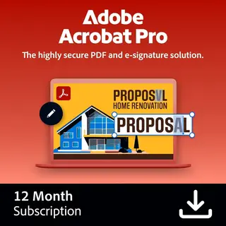 Купить Adobe Acrobat Pro | Продвинутое редактирование PDF, электронные подписи и ИИ-ассистен