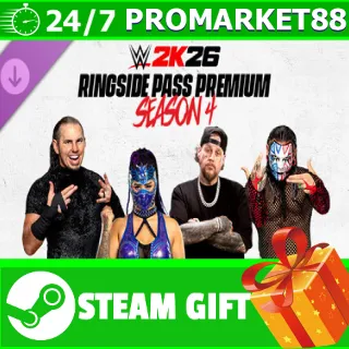 Купить ️WWE 2K26 Ringside Pass Premium Season 4 STEAM GIFT