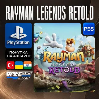 Купить Rayman Legends Retold • PS5 • Турция / Украина / Индия