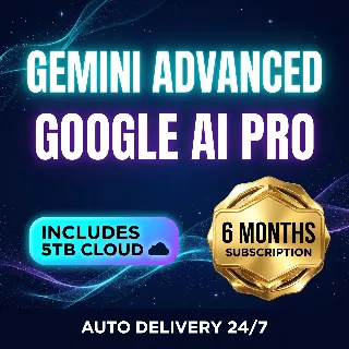 Купить Google AI Pro 6 Месяцев | Gemini Ссылка Активации | Авто 24/7