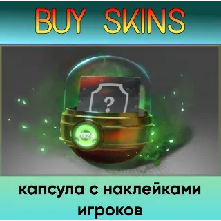 Купить капсула с наклейками игроков - отправка трейдом [DOTA 2]