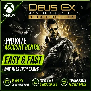 Купить АРЕНДА Deus Ex: Mankind Divided - Digital Deluxe Edition [Xbox One  Series] Личный