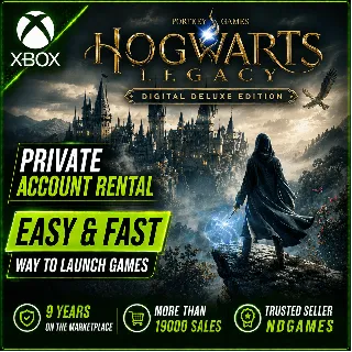 Купить АРЕНДА Hogwarts Legacy: Digital Deluxe Edition [Xbox One  Series] Личный Аккаунт