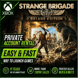 Купить АРЕНДА Strange Brigade Deluxe Edition [Xbox One X|S  Xbox Series X|S] Личный Аккаунт