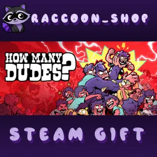Купить How Many Dudes? * STEAM RU*KZ*UA*СНГ 🔥