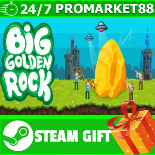 Купить ️ВСЕ СТРАНЫ+РОССИЯ Big Golden Rock STEAM GIFT