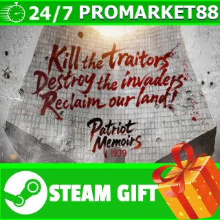 Купить ️ВСЕ СТРАНЫ+РОССИЯ PatriotMemoirs STEAM GIFT