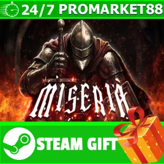 Купить ️ВСЕ СТРАНЫ+РОССИЯ Miseria STEAM GIFT