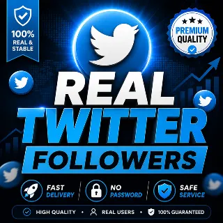 Купить Реальные подписчики Twitter | Быстрая доставка | Без пароля | Безопасный сервис