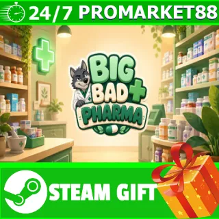 Купить ️ВСЕ СТРАНЫ+РОССИЯ Big Bad Pharma STEAM GIFT