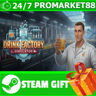 Купить ️ВСЕ СТРАНЫ+РОССИЯ️ Drink Factory Simulator STEAM
