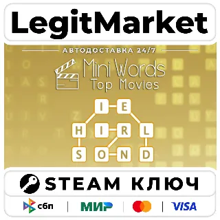 Купить Mini Words Top Movies | Steam Ключ | ВЕСЬ МИР