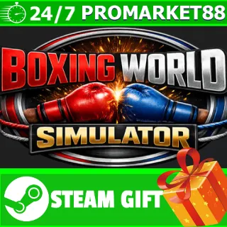 Купить ️ВСЕ СТРАНЫ+РОССИЯ Boxing World Simulator STEAM GIFT