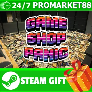 Купить ️ВСЕ СТРАНЫ+РОССИЯ Game Shop Panic STEAM GIFT