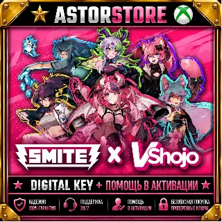 Купить SMITE x VShojo - Starter Pack DLC XBOX One / Xbox Series X|S КЛЮЧ СРАЗУ
