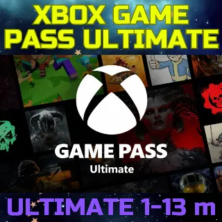 Купить XBOX Game Pass ULTIMATE подписка ульта хбокс 1-13 мес