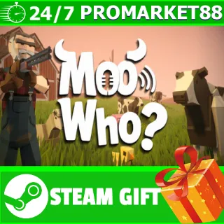 Купить ️ВСЕ СТРАНЫ+РОССИЯ Moo Who? STEAM GIFT