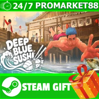 Купить ️ВСЕ СТРАНЫ+РОССИЯ Deep Blue Sushi STEAM GIFT