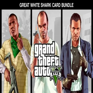 Купить (XBOX Series X/S) Grand Theft Auto V and Great White Shark Card Bundle