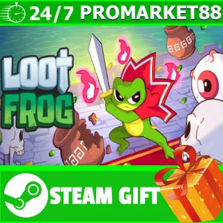 Купить ️ВСЕ СТРАНЫ+РОССИЯ Loot Frog STEAM GIFT
