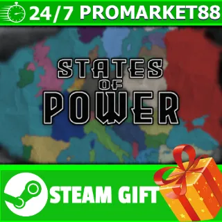 Купить ️ВСЕ СТРАНЫ+РОССИЯ States of Power STEAM GIFT