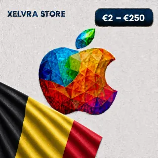 Купить 🇧🇪 Apple Gift Card Бельгия | 2–250 EUR | App Store | Apple ID
