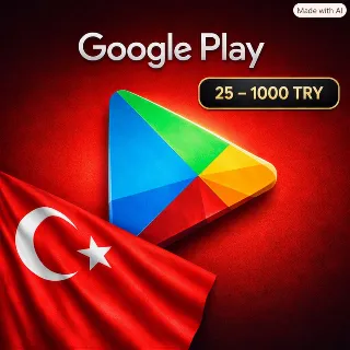 Купить 🇹🇷 Google Play Gift Card Турция | 25–1000 TRY | Google Play | TR Аккаунт