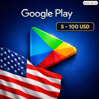 Купить 🇺🇸 Google Play Gift Card США | 5–100 USD | Google Play | US Аккаунт