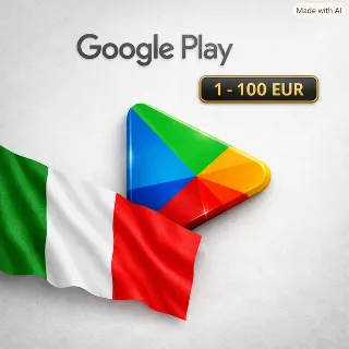 Купить 🇮🇹 Google Play Gift Card Италия | 1–100 EUR | Google Play | IT Аккаунт
