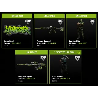 Купить Modern Warfare 4 Monster Energy Bundle|5 кодов | 2 скина оператора + 2 чертежа оружия