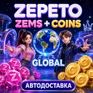 Купить Zepeto | ZEMS, Coins и Premium | Global | Автодоставка