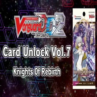 Купить (Nintendo Switch 1) Cardfight!! Vanguard DD 2:Card Unlock Vol. 7【DZ-BT08】"Knights 0f…