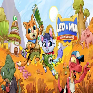 Купить (Nintendo Switch 1) Leo  Mia : Animal Rescue